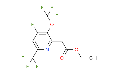 AM168647 | 1804741-96-5 | Ethyl 4-fluoro-3-(trifluoromethoxy)-6-(trifluoromethyl)pyridine-2-acetate