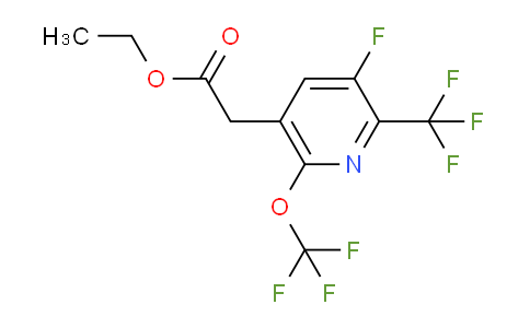 AM168649 | 1805976-04-8 | Ethyl 3-fluoro-6-(trifluoromethoxy)-2-(trifluoromethyl)pyridine-5-acetate
