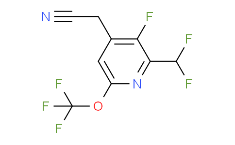 AM168653 | 1806264-24-3 | 2-(Difluoromethyl)-3-fluoro-6-(trifluoromethoxy)pyridine-4-acetonitrile