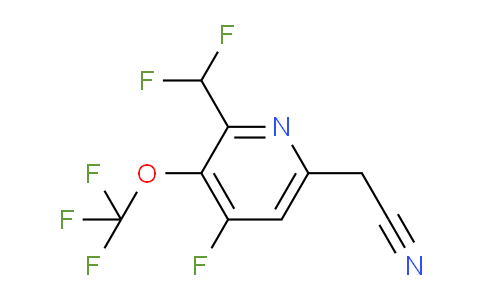 AM168655 | 1806733-81-2 | 2-(Difluoromethyl)-4-fluoro-3-(trifluoromethoxy)pyridine-6-acetonitrile