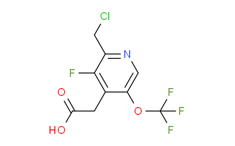 AM168657 | 1803701-76-9 | 2-(Chloromethyl)-3-fluoro-5-(trifluoromethoxy)pyridine-4-acetic acid