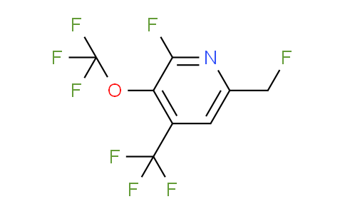 AM168668 | 1806031-04-8 | 2-Fluoro-6-(fluoromethyl)-3-(trifluoromethoxy)-4-(trifluoromethyl)pyridine