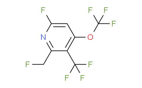 AM168670 | 1804624-73-4 | 6-Fluoro-2-(fluoromethyl)-4-(trifluoromethoxy)-3-(trifluoromethyl)pyridine