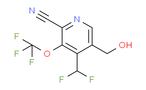 2-Cyano-4-(difluoromethyl)-3-(trifluoromethoxy)pyridine-5-methanol