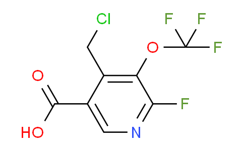 AM168679 | 1806016-74-9 | 4-(Chloromethyl)-2-fluoro-3-(trifluoromethoxy)pyridine-5-carboxylic acid