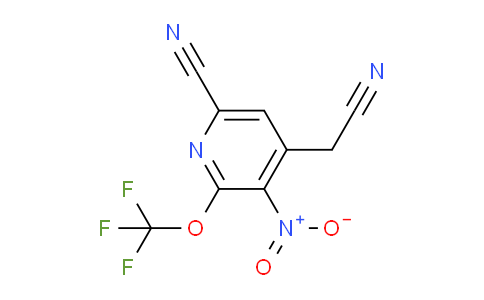 AM168689 | 1804674-52-9 | 6-Cyano-3-nitro-2-(trifluoromethoxy)pyridine-4-acetonitrile