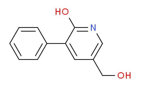 2-Hydroxy-3-phenylpyridine-5-methanol