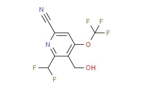 AM168692 | 1804314-97-3 | 6-Cyano-2-(difluoromethyl)-4-(trifluoromethoxy)pyridine-3-methanol