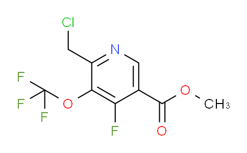 AM168696 | 1804749-27-6 | Methyl 2-(chloromethyl)-4-fluoro-3-(trifluoromethoxy)pyridine-5-carboxylate