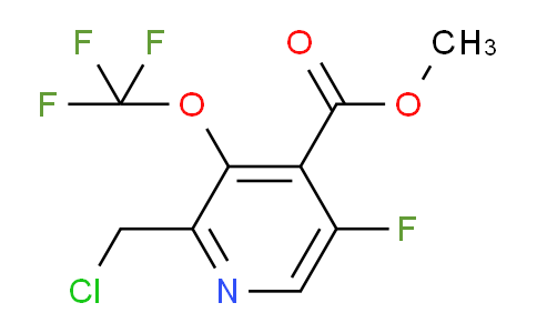 AM168701 | 1806015-18-8 | Methyl 2-(chloromethyl)-5-fluoro-3-(trifluoromethoxy)pyridine-4-carboxylate