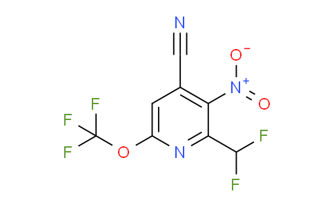 AM168712 | 1804705-74-5 | 4-Cyano-2-(difluoromethyl)-3-nitro-6-(trifluoromethoxy)pyridine