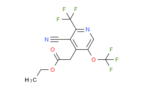 AM168714 | 1804314-13-3 | Ethyl 3-cyano-5-(trifluoromethoxy)-2-(trifluoromethyl)pyridine-4-acetate