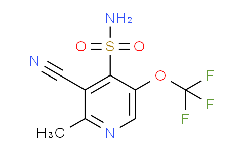 3-Cyano-2-methyl-5-(trifluoromethoxy)pyridine-4-sulfonamide