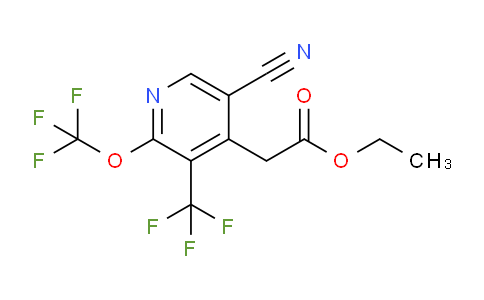 AM168733 | 1804332-45-3 | Ethyl 5-cyano-2-(trifluoromethoxy)-3-(trifluoromethyl)pyridine-4-acetate