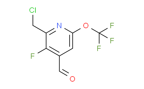 AM168734 | 1803680-75-2 | 2-(Chloromethyl)-3-fluoro-6-(trifluoromethoxy)pyridine-4-carboxaldehyde
