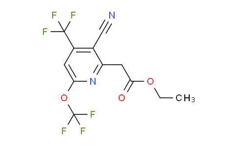 AM168735 | 1804300-81-9 | Ethyl 3-cyano-6-(trifluoromethoxy)-4-(trifluoromethyl)pyridine-2-acetate