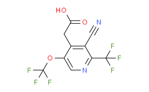 AM168741 | 1805923-48-1 | 3-Cyano-5-(trifluoromethoxy)-2-(trifluoromethyl)pyridine-4-acetic acid