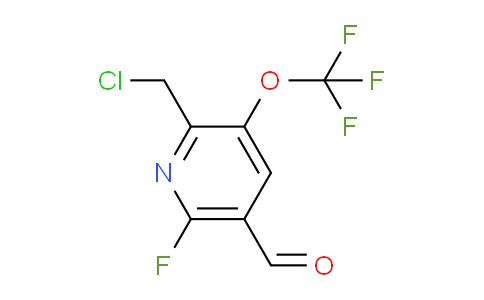 AM168742 | 1804748-92-2 | 2-(Chloromethyl)-6-fluoro-3-(trifluoromethoxy)pyridine-5-carboxaldehyde