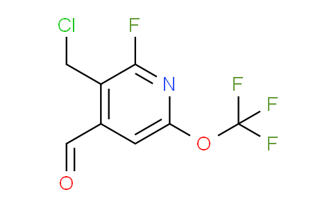 AM168745 | 1804748-97-7 | 3-(Chloromethyl)-2-fluoro-6-(trifluoromethoxy)pyridine-4-carboxaldehyde