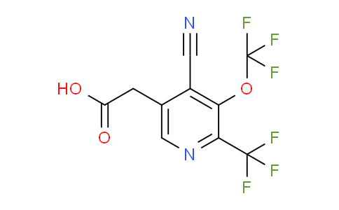 AM168746 | 1804735-93-0 | 4-Cyano-3-(trifluoromethoxy)-2-(trifluoromethyl)pyridine-5-acetic acid