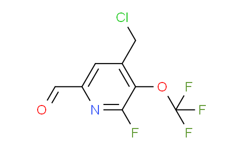 AM168750 | 1804317-38-1 | 4-(Chloromethyl)-2-fluoro-3-(trifluoromethoxy)pyridine-6-carboxaldehyde
