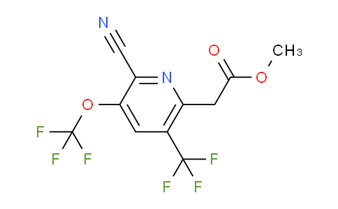 AM168753 | 1804624-52-9 | Methyl 2-cyano-3-(trifluoromethoxy)-5-(trifluoromethyl)pyridine-6-acetate