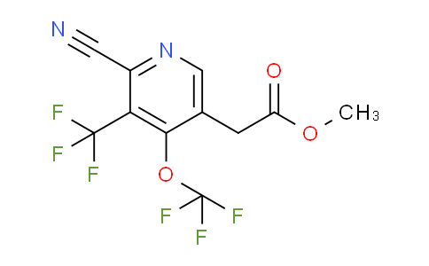 AM168755 | 1804736-09-1 | Methyl 2-cyano-4-(trifluoromethoxy)-3-(trifluoromethyl)pyridine-5-acetate