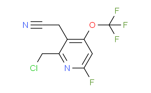 AM168756 | 1806742-93-7 | 2-(Chloromethyl)-6-fluoro-4-(trifluoromethoxy)pyridine-3-acetonitrile