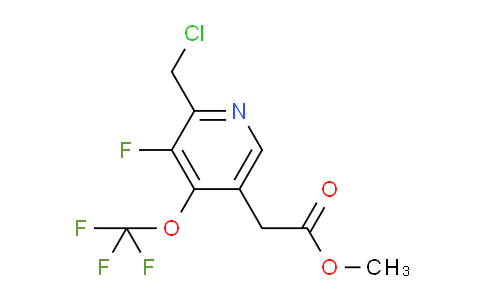 AM168761 | 1804623-73-1 | Methyl 2-(chloromethyl)-3-fluoro-4-(trifluoromethoxy)pyridine-5-acetate