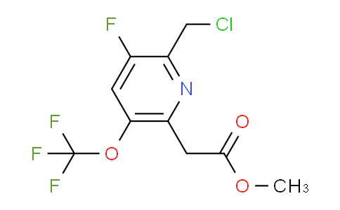 AM168764 | 1804760-52-8 | Methyl 2-(chloromethyl)-3-fluoro-5-(trifluoromethoxy)pyridine-6-acetate
