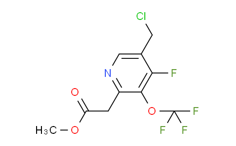 AM168781 | 1804624-10-9 | Methyl 5-(chloromethyl)-4-fluoro-3-(trifluoromethoxy)pyridine-2-acetate
