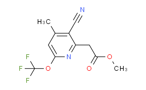 AM168784 | 1806056-64-3 | Methyl 3-cyano-4-methyl-6-(trifluoromethoxy)pyridine-2-acetate