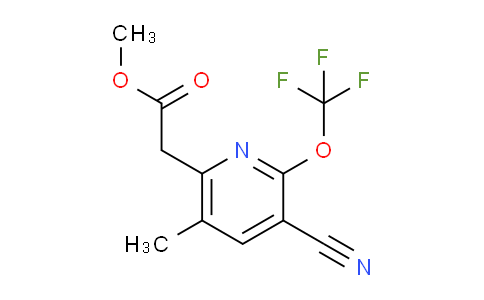 AM168785 | 1804342-16-2 | Methyl 3-cyano-5-methyl-2-(trifluoromethoxy)pyridine-6-acetate