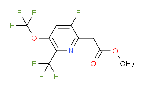 AM168792 | 1804314-68-8 | Methyl 3-fluoro-5-(trifluoromethoxy)-6-(trifluoromethyl)pyridine-2-acetate