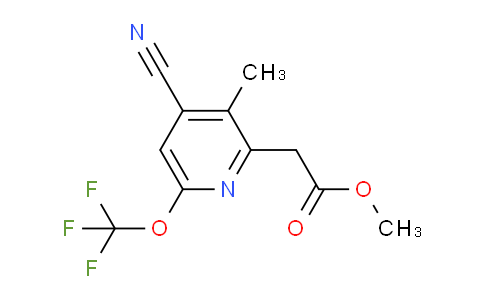 AM168794 | 1806056-72-3 | Methyl 4-cyano-3-methyl-6-(trifluoromethoxy)pyridine-2-acetate
