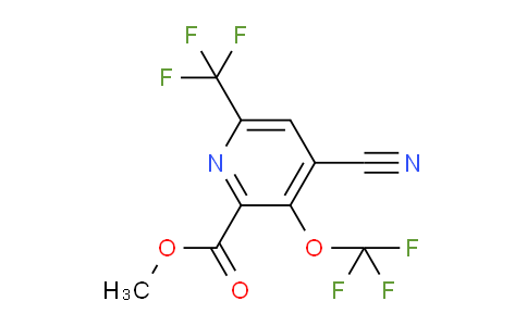 AM168797 | 1804790-64-4 | Methyl 4-cyano-3-(trifluoromethoxy)-6-(trifluoromethyl)pyridine-2-carboxylate