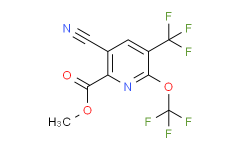 AM168799 | 1806188-66-8 | Methyl 5-cyano-2-(trifluoromethoxy)-3-(trifluoromethyl)pyridine-6-carboxylate