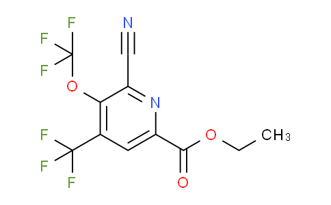 AM168802 | 1804779-94-9 | Ethyl 2-cyano-3-(trifluoromethoxy)-4-(trifluoromethyl)pyridine-6-carboxylate