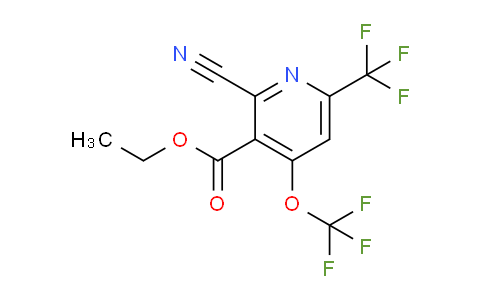 AM168809 | 1804737-05-0 | Ethyl 2-cyano-4-(trifluoromethoxy)-6-(trifluoromethyl)pyridine-3-carboxylate