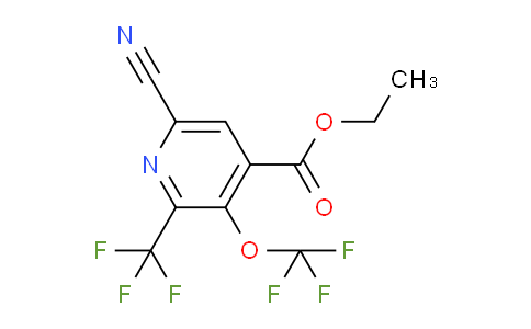 AM168813 | 1806188-75-9 | Ethyl 6-cyano-3-(trifluoromethoxy)-2-(trifluoromethyl)pyridine-4-carboxylate