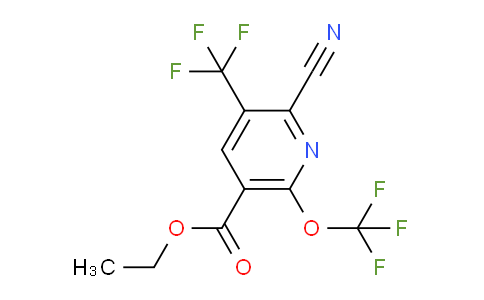 AM168814 | 1804331-82-5 | Ethyl 2-cyano-6-(trifluoromethoxy)-3-(trifluoromethyl)pyridine-5-carboxylate