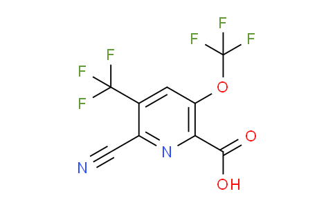 AM168821 | 1806188-30-6 | 2-Cyano-5-(trifluoromethoxy)-3-(trifluoromethyl)pyridine-6-carboxylic acid