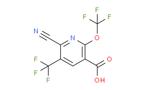 AM168826 | 1806077-36-0 | 2-Cyano-6-(trifluoromethoxy)-3-(trifluoromethyl)pyridine-5-carboxylic acid
