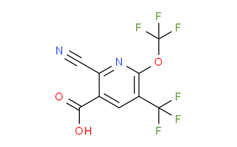 AM168828 | 1806253-75-7 | 2-Cyano-6-(trifluoromethoxy)-5-(trifluoromethyl)pyridine-3-carboxylic acid