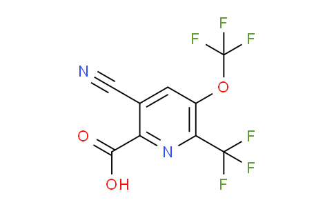 AM168835 | 1804623-42-4 | 3-Cyano-5-(trifluoromethoxy)-6-(trifluoromethyl)pyridine-2-carboxylic acid