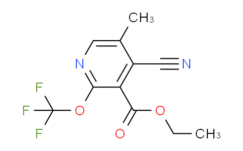 AM168841 | 1804819-51-9 | Ethyl 4-cyano-5-methyl-2-(trifluoromethoxy)pyridine-3-carboxylate
