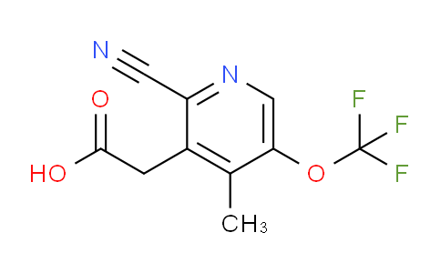 AM168844 | 1806132-35-3 | 2-Cyano-4-methyl-5-(trifluoromethoxy)pyridine-3-acetic acid