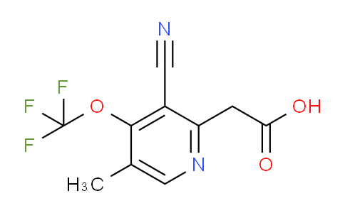 AM168861 | 1804398-44-4 | 3-Cyano-5-methyl-4-(trifluoromethoxy)pyridine-2-acetic acid