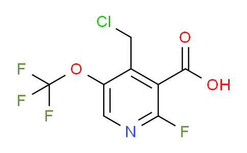 AM168863 | 1804759-74-7 | 4-(Chloromethyl)-2-fluoro-5-(trifluoromethoxy)pyridine-3-carboxylic acid