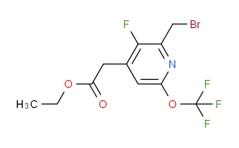 AM168864 | 1805968-56-2 | Ethyl 2-(bromomethyl)-3-fluoro-6-(trifluoromethoxy)pyridine-4-acetate